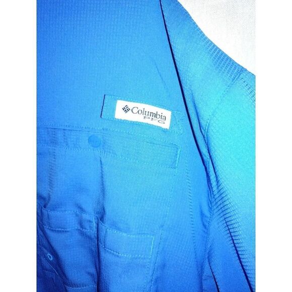 Columbia PFG Vented Outdoor Fishing Shirt Men's Size XL OmniShade Comfortable - Picture 3 of 9